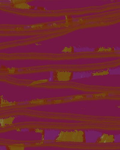 Jaune et violet. Art moderne abstrait coloré. Pop de couleurs.