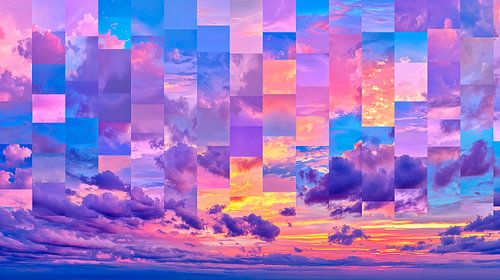 Mosaic Sky sur Harry Hadders Design