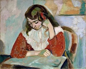 Henri Matisse - Marguerite beim Lesen