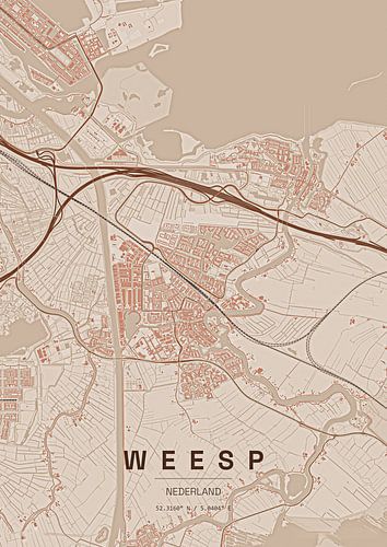 Weesp Plattegrond