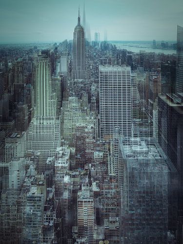 New York Art Manhattan by Gerald Emming