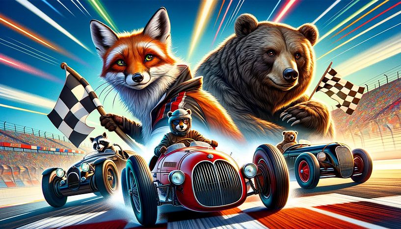 Großes Finale: Tierisches Rennen um die Meisterschaft von artefacti