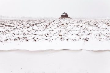 Winter in Holland van Frank Peters