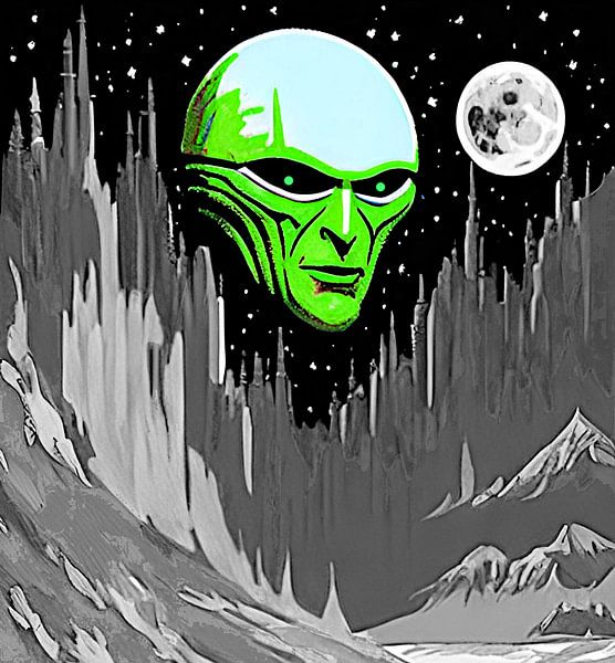 The aliens are back by DJF by Dean Jayson Freeman Art | Level Up your Home