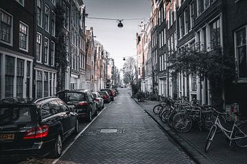 Amsterdam en noir et blanc