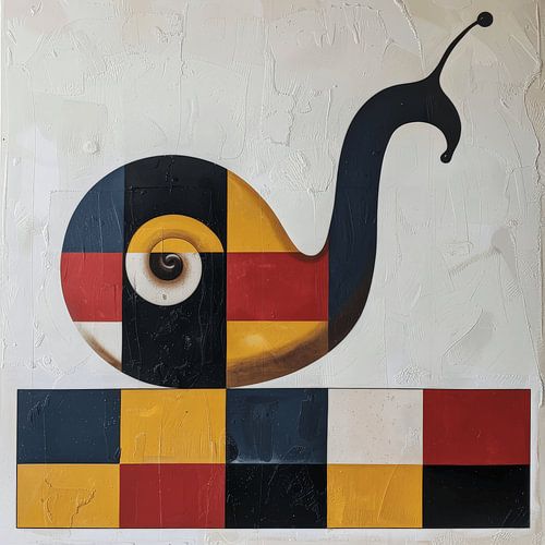 die Mondrian-Schnecke