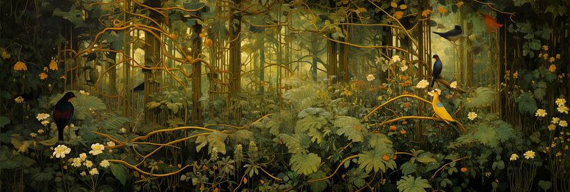 Jungle Tranquility van Whale & Sons