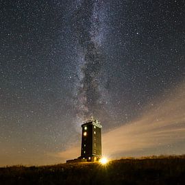 De Melkweg boven het weerstation van Oliver Henze