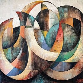 Abstract Colourful | Colour Dance by Wonderful Art