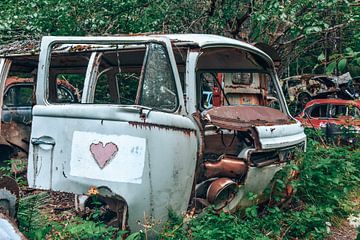 Schweden Autofriedhof Bastnas von Karin Verweij