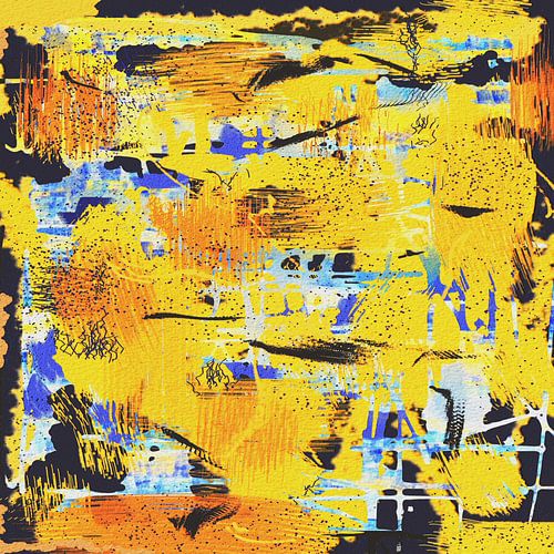 Abstracte schilderkunst - chaos