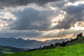 Evening atmosphere in Allgäu by Thomas Prechtl