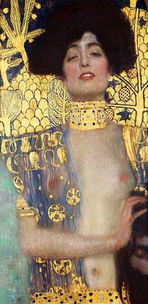 Judith and the Head of Holofernes -Gustav Klimt van Gisela- Art for You