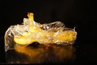 bananas with plastic packaging - part 4 of 4