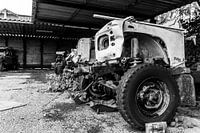 Landrovers at the scrapyard