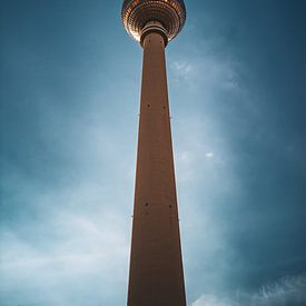 Berlin, la tour de télévision. sur Chris Rijnbeek