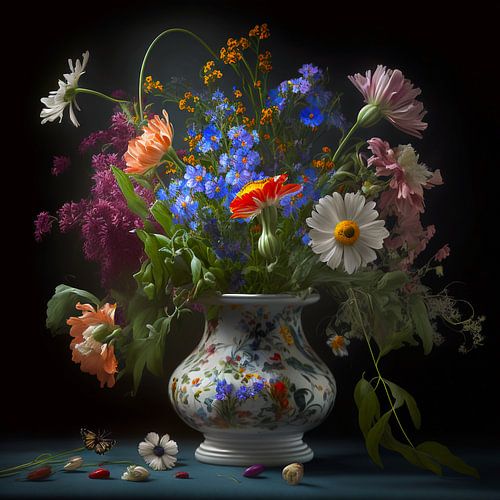 Stilleben in einer Vase