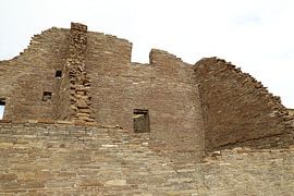 Pueblo Bonito (Pueblo culture) Building in Chaco Canyon, US state of New Mexico USA by Frank Fichtmüller