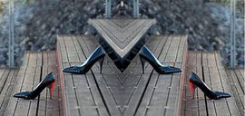 Boven, beneden (breedbeeld foto) van Norbert Sülzner