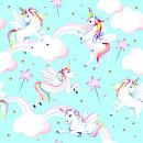 Unicorn on clouds by Geertje Burgers thumbnail