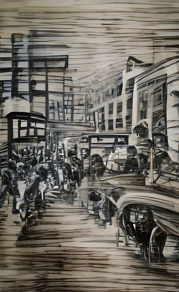 Rue animée par Niek Traas