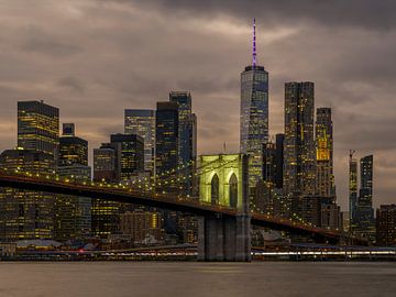 New York - Brooklyn Bridge - One World Trade Center