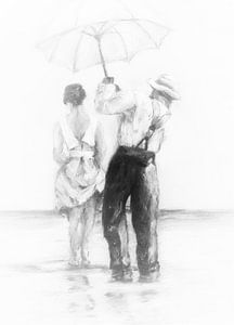 Ich und mein Butler. Inspiriert von Jack Vettriano (3).