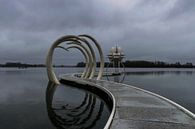 Decking in the lake, Slijk Ewijk by Patrick Verhoef thumbnail