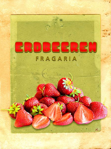 Kitchen picture strawberries by Dirk H. Wendt