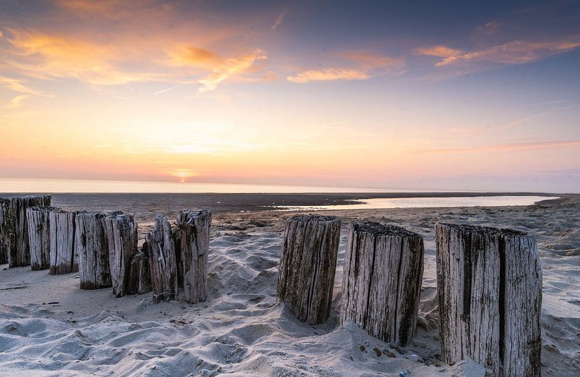 Beach Burgh-Haamstede by Bart van den Dikkenberg