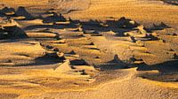 Schatten im Sand.