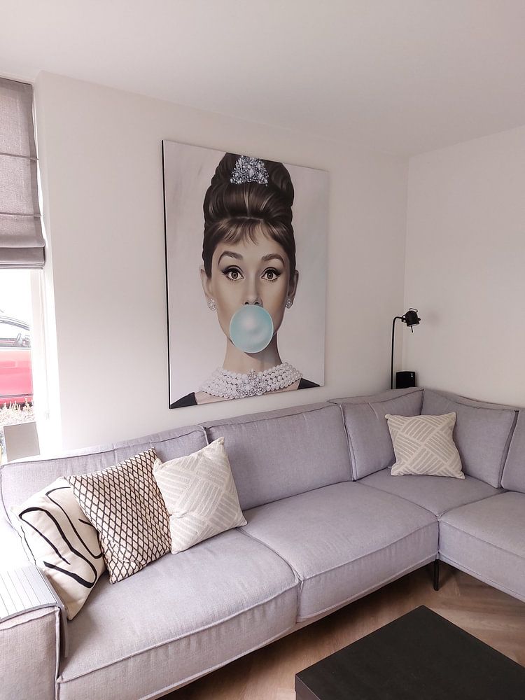 Audrey Hepburn Bubblegum, by David Potter
