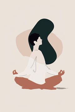 Innerlijke rust en mindfulness van Poster Art Shop