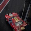 Ford GT 40 leaving the pit lane van The Wandering Piston