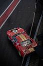 Ford GT 40 leaving the pit lane van The Wandering Piston thumbnail
