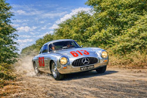 Targa Florio 1952 – 4e plaats voor Caracciola/Kurrle