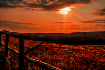 Sonnenuntergang auf Texel