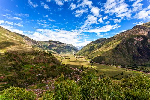 The Sacred Valley (Valle Sagrado) in Peru, South America