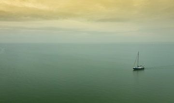 Sailing on the IJsselmeer by Menno Schaefer