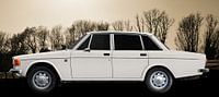 Volvo 144 in white color von aRi F. Huber Miniaturansicht