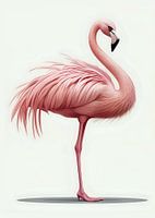 Niedlicher Flamingo
