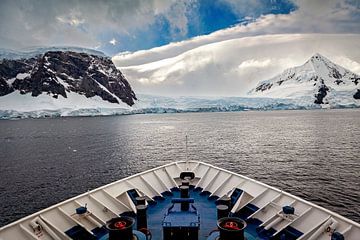 Het landschap van Antarctica van Roland Brack