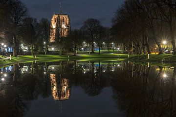 Oldehove reflection by robertjan boonstra