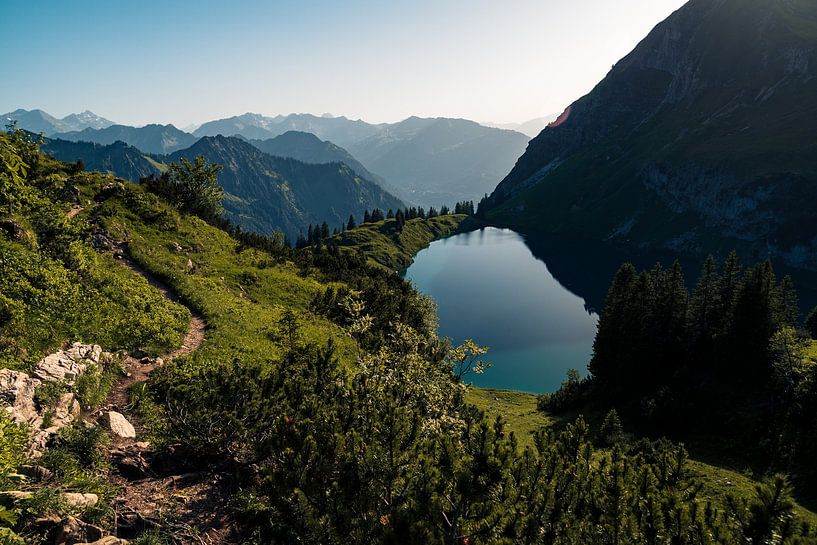 Der Seealpsee in den bayerischen Alpen von Joris Machholz