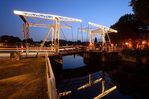 Abel-Tasman-Brücke über den Leidse Rijn in Utrecht