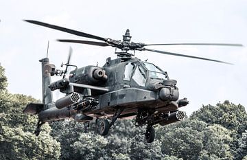 Apache-gevechtshelikopter aanval (AH-64) van MPA ARTS