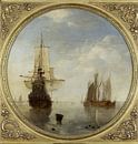 Schiffe vor Anker - Willem van de Velde von Meesterlijcke Meesters Miniaturansicht
