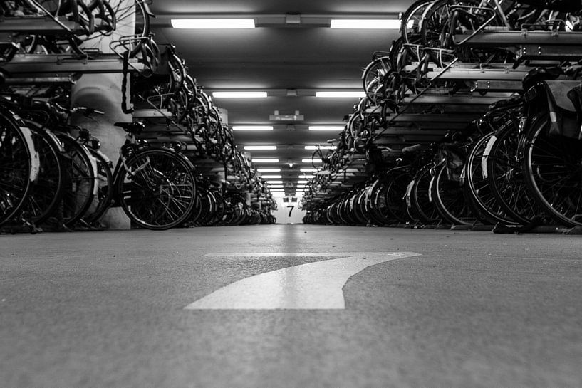 Rotterdam CS - Fahrradparken von Linda Slingerland