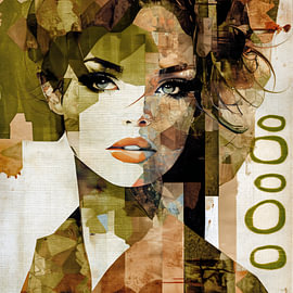 She - Collage Portrait