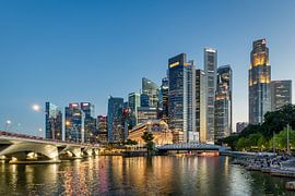 Singapore City Lights